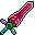Dark Crimson Flame Sword